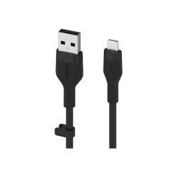 Belkin Câble USB-A vers Lightning Silicon 1 m Noir