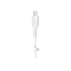 Belkin Câble USB-C vers Lightning Silicon 1 m Blanc