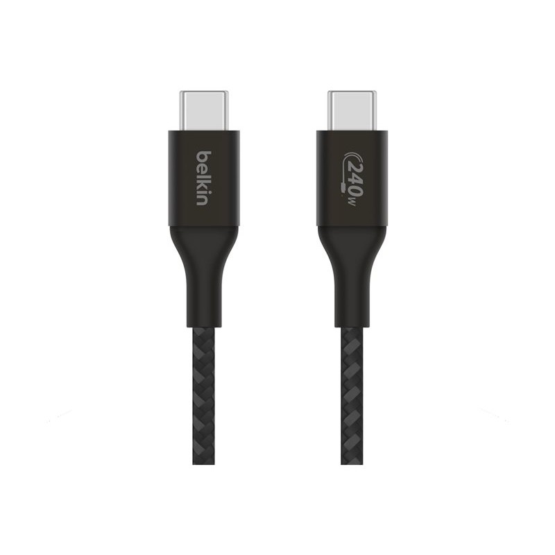 BELKIN Boost Charge 240w USB-C to USB-C Cable 1M Black