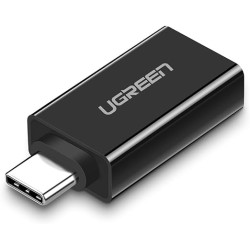 Ugreen - OTG Adapter (20808) - USB 3.0 to Type-C, up to 5Gbps - Black
