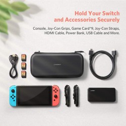 Ugreen - Nintendo Switch Portable Case (50974) - for Nintendo &amp; Accessories - Bl