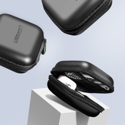 Ugreen - Sac de rangement pour casque (40816) - avec poche zippée en filet, couc
