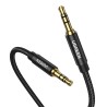 Ugreen - Câble Audio Plaqué Or (50363) - Jack 3.5mm vers Jack 3.5mm, 2m - Noir