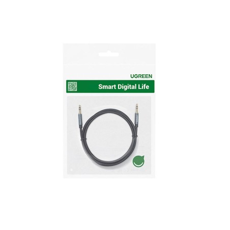 Ugreen - Câble Audio Plaqué Or (50363) - Jack 3.5mm vers Jack 3.5mm, 2m - Noir