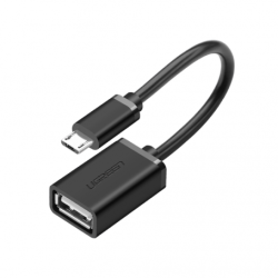Ugreen - Adaptateur de câble OTG (10396) - USB vers Micro-USB, jusqu'à 480 Mbps,