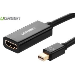 Ugreen - Convertisseur vidéo/audio (10461) - Mini DP vers HDMI, Support 1060P@60