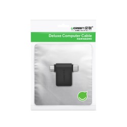 Ugreen - Adaptateur OTG (30453) - Micro-USB, Type-C vers USB 3.0 Femelle, jusqu'