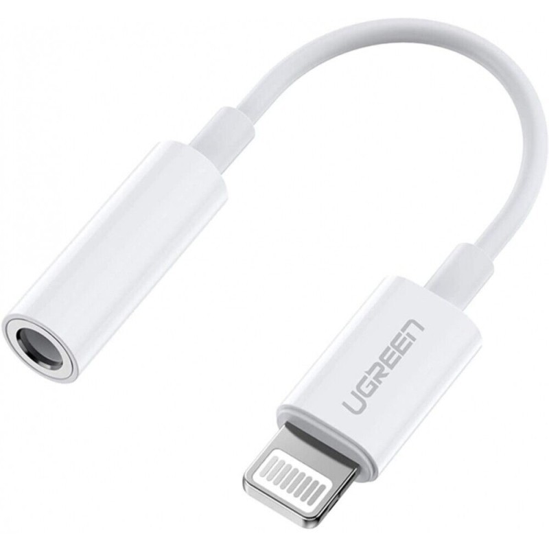 Ugreen - Adaptateur Audio (30759) - Lightning vers Jack 3,5 mm - Blanc