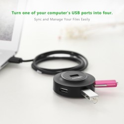 Ugreen - Hub de connexion (20277) - USB-A vers 4xUSB-A 2.0, avec câble, 1m - Noi