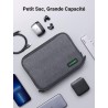 Ugreen - Sac de rangement (50147) - pour iPad, avec compartiment double couche,