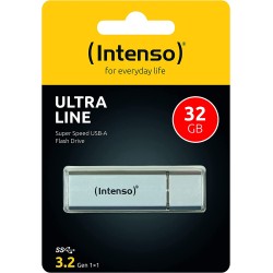 INTENSO ULTRA LINE USB DRIVE 32GB 3531480 35MB/S USB 3.0 SILVER