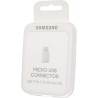 Samsung - Adaptateur d'origine (EE-GN930BWEGWW) - Type-C vers Micro-USB, Plug&amp;Pl