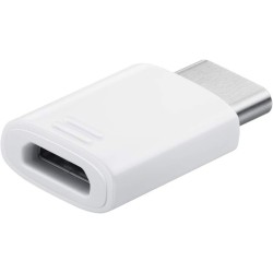 Samsung - Adaptateur d'origine (EE-GN930BWEGWW) - Type-C vers Micro-USB, Plug&amp;Pl