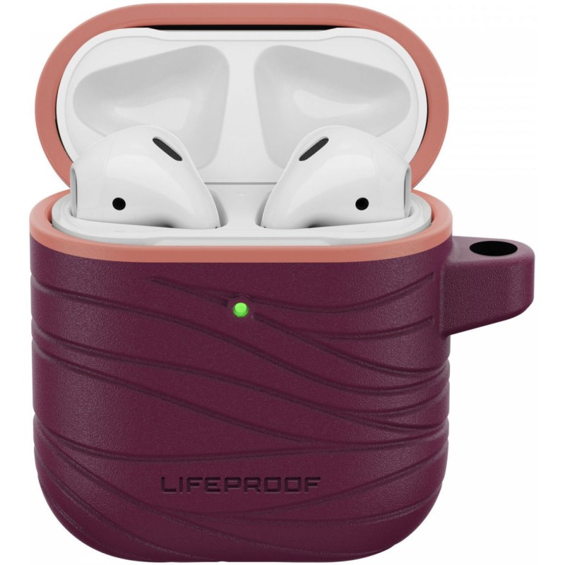 LIFEPROOF Coque AirPods (1e et 2e Gén) Bordeaux