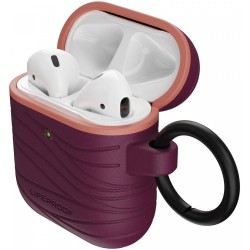 LIFEPROOF Coque AirPods (1e et 2e Gén) Bordeaux