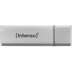 INTENSO ALU LINE USB DRIVE 8GB 3521462 28MB/S USB 2.0 SILVER