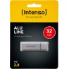 INTENSO ALU LINE USB DRIVE 32GB 3521482 28MB/S USB 2.0 SILVER