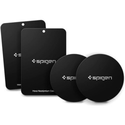 Spigen - (Paquet de 4) Plaque métallique (MP-4P) - avec peinture de couverture m