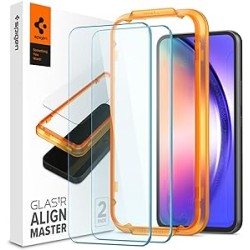 Spigen - Glas.tR Align Master (paquet de 2) - Samsung Galaxy A54 - Transparent