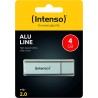 INTENSO ALU LINE USB DRIVE 4GB 3521452 28MB/S USB 2.0 SILVER