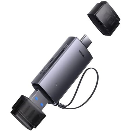 Baseus - Lecteur de cartes série Lite (WKQX060113) - USB/Type-C 3.0 vers MicroSD