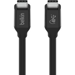 BELKIN Câble USB4 en 0.8m rétrocompatible USB3 100W