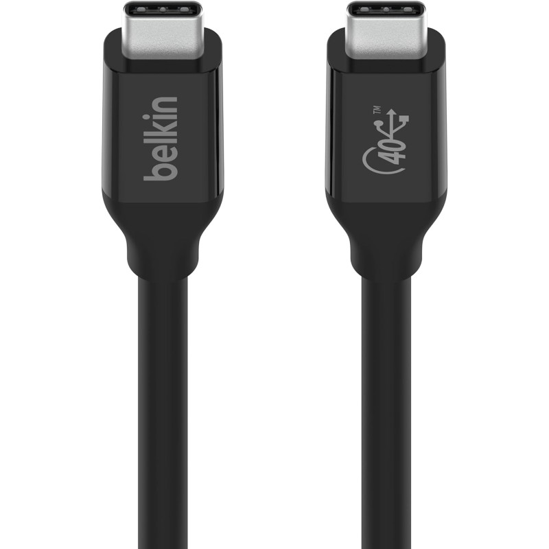 BELKIN Câble USB4 en 0.8m rétrocompatible USB3 100W