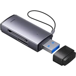 Baseus - Card Reader Lite Series - USB vers SD, lecteur de carte TF, Plug &amp; Play