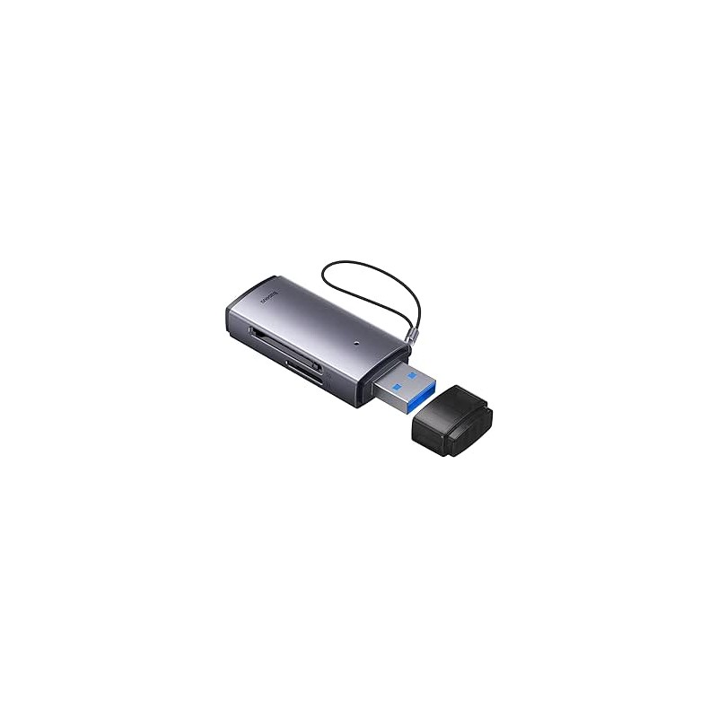 Baseus - Card Reader Lite Series - USB vers SD, lecteur de carte TF, Plug &amp; Play