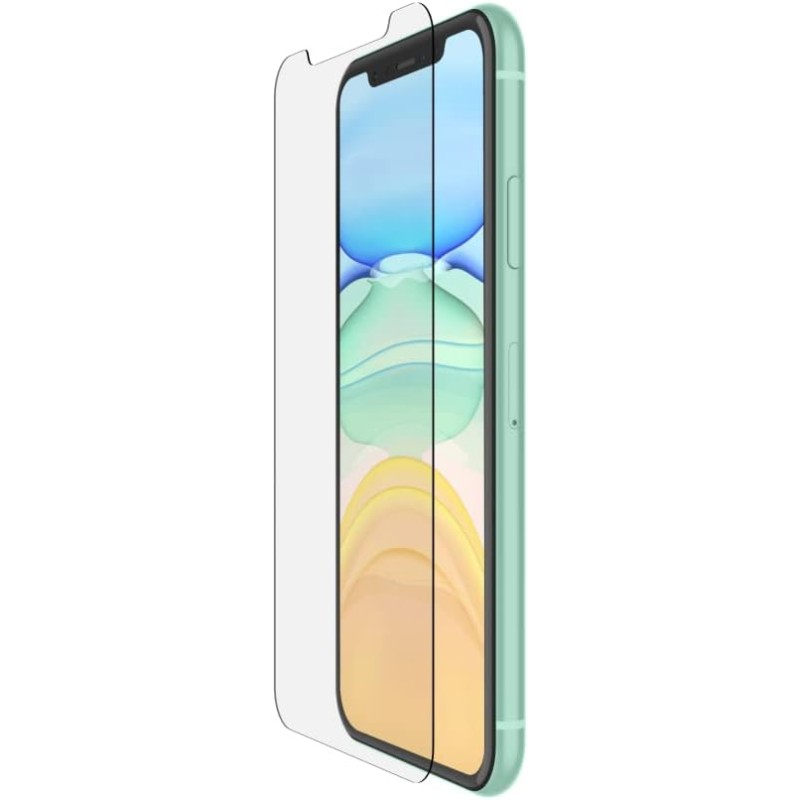 BELKIN Verre trempé pour Iphone 11 et Xr Anti-Microbial