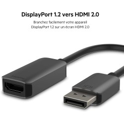 BELKIN adaptateur Displayport Vers HDMI 4K