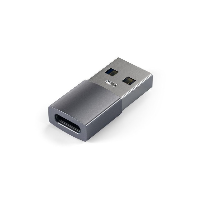 SATECHI - ADAPTATEUR USB-A VERS USB-C SPACE GRAY