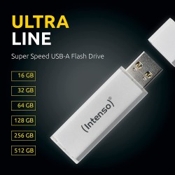 INTENSO ULTRA LINE USB DRIVE 64GB 3531490 35MB/S USB 3.0 SILVER