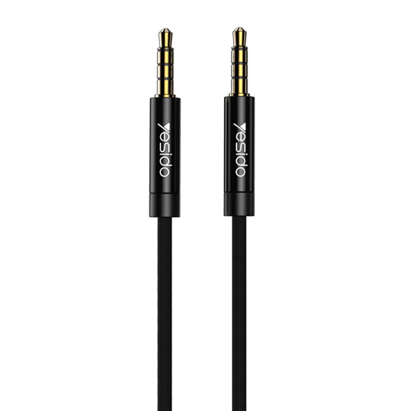 Yesido - Câble audio (YAU15) - Jack 3,5 mm vers Jack 3,5 mm, 2 m - Noir