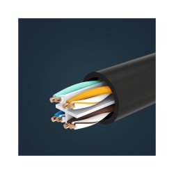 Ugreen - Câble Ethernet (11283) - Cuivre pur plaqué avec câble UTP Cat 6 doré, 1