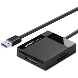 Lecteur de cartes 4en1 USB 3.0 UGREEN 1m