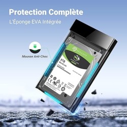 &quot;Boîtier externe HDD/SSD HDD/SSD 2.5&quot;&quot; UGREEN US221. SATA. USB 3.0&quot;