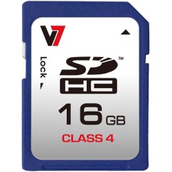 V7 - SD CARD 16GB SDHC CL4 MEM