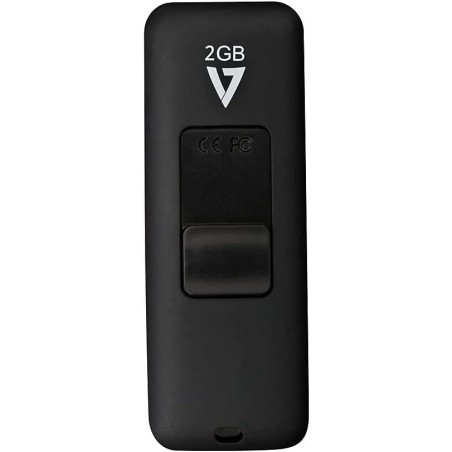 V7 - CLE USB 2.0 2GB BLACK MEM