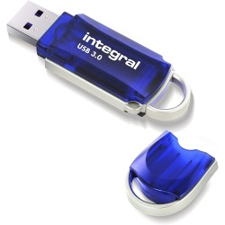 Integral Clé USB 32 Go Clé USB 2.0 Courier Blue jusqu'à 100 Mo Mémoire