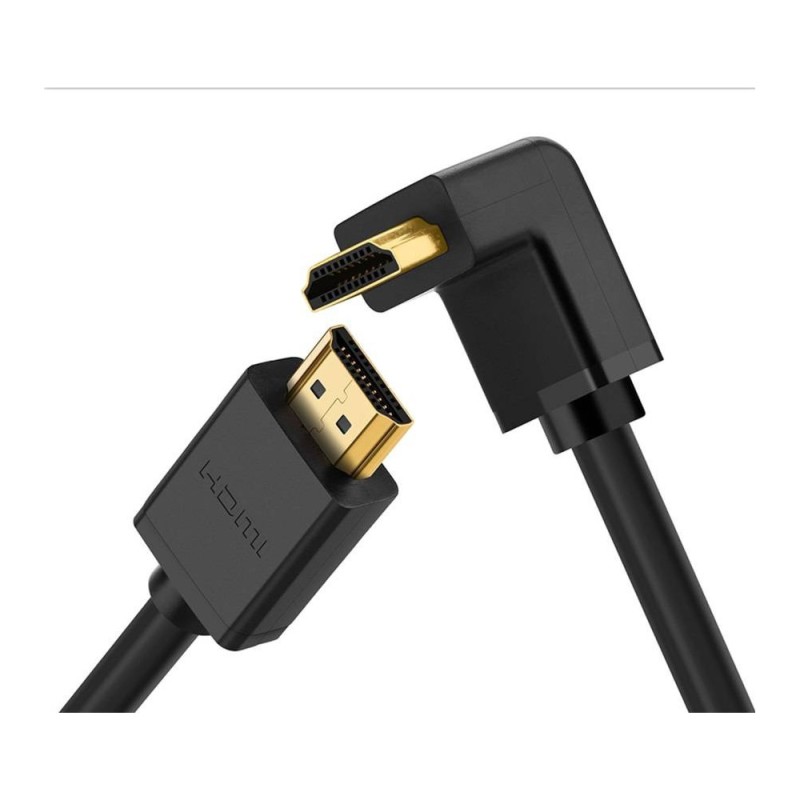 Ugreen -  Câble HDMI coudé  90° 4K 1m noir (HD103)