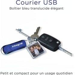 Integral Clé USB 32 Go Clé USB 2.0 Courier Blue