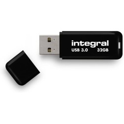 Integral Neon Clé USB 3.0 32 Go Noir