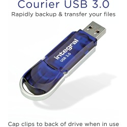 Integral Courier USB 3.0 Flash Drive 16GB 140/22 MB/sINFD16GBCOU3.0Product symbo