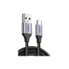 Ugreen - Câble  US288 60126 USB-A / USB-C QC 3.0 3A 1m - gris