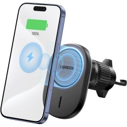 UGREEN - Support Téléphone Voiture Induction Chargeur Magnétique sans Fil