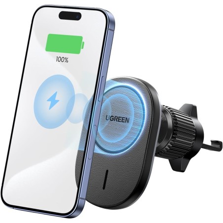 UGREEN - Support Téléphone Voiture Induction Chargeur Magnétique sans Fil