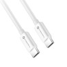 FORCELL - Câble  Type C vers Type C QC4.0 3A/20V PD60W C338 50cm blanc