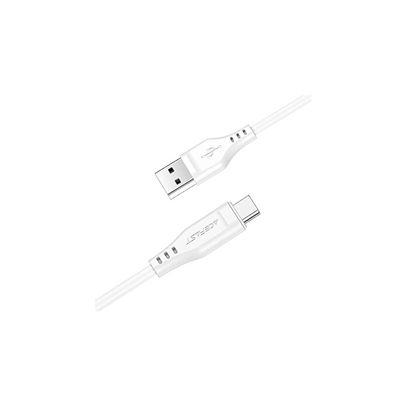 Câble USB Acefast - USB Type C 1,2 m, 3A blanc (C3-04 blanc)