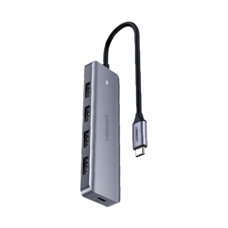 Dudao HUB 4en1 USB-C - 4x USB-A (3 x USB2.0 / USB3.0) 6,3cm noir (A16T)